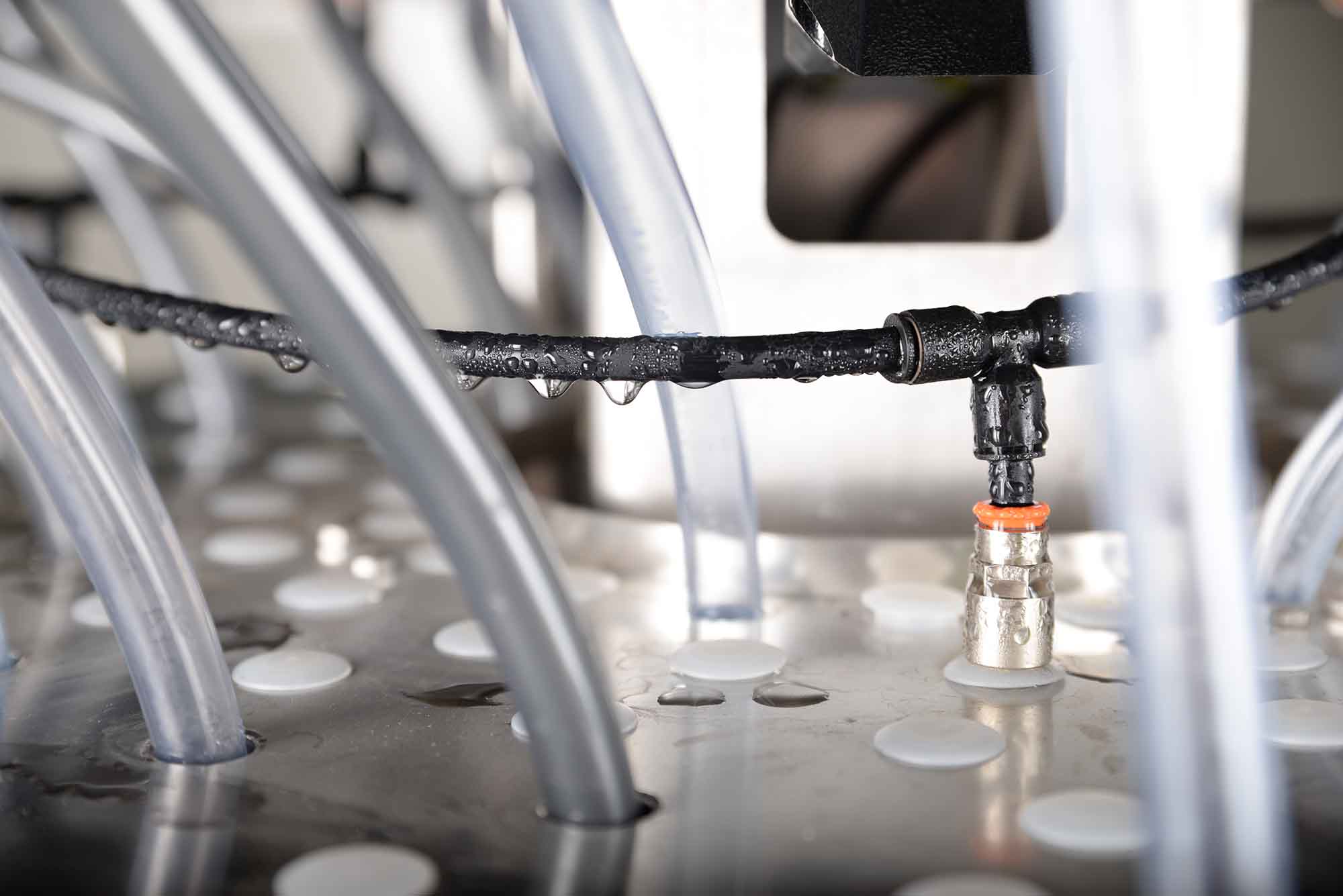 Onstream analyzer detail, XRF instrument mechanics