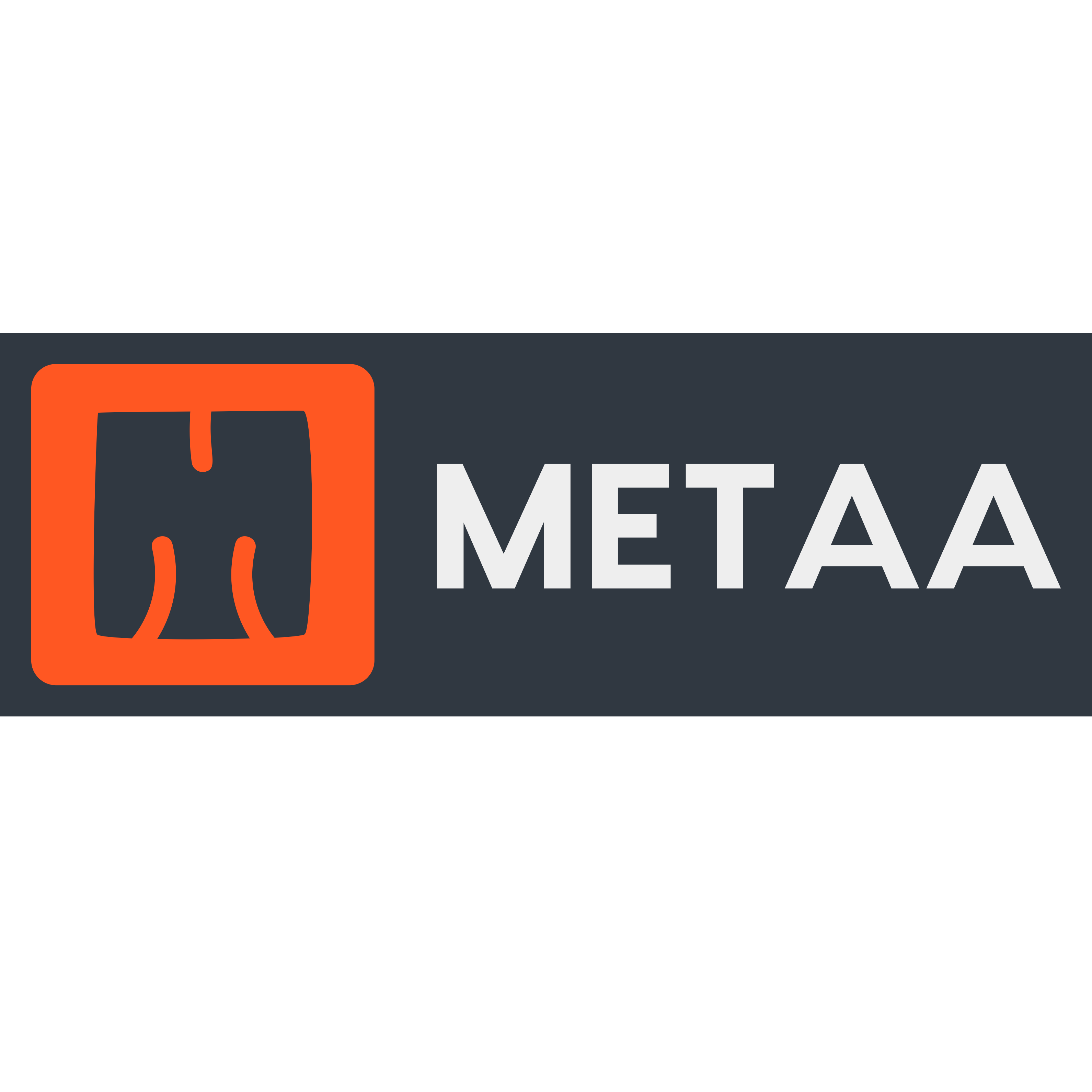 METAA logotype square format